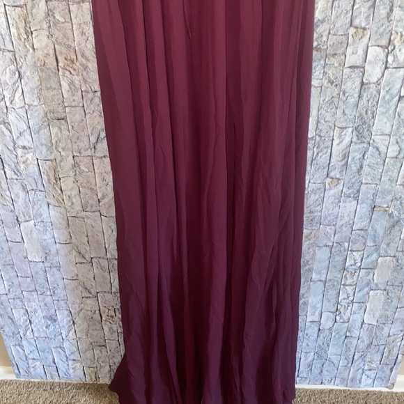 Lulu's Essence of Style Plum Purple Maxi Dress lrg - Picture 8 of 13